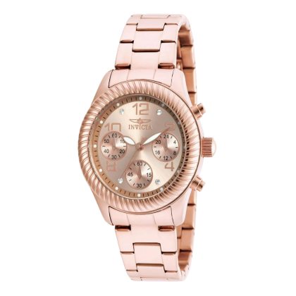 Reloj INVICTA Women's Angel Chronograph Rose Dial Ladies Watch