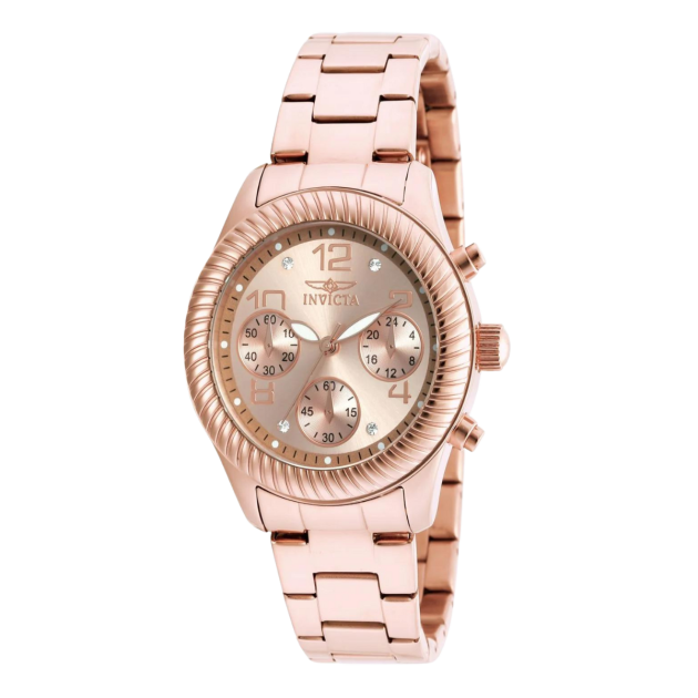 Reloj INVICTA Women's Angel Chronograph Rose Dial Ladies Watch