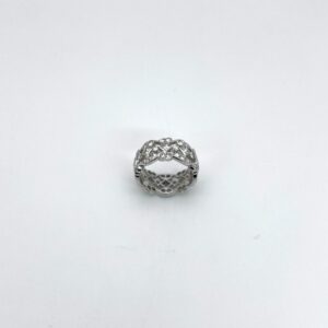 Anillo Oro Blanco 18 kilates  Diamantes 3,63ct