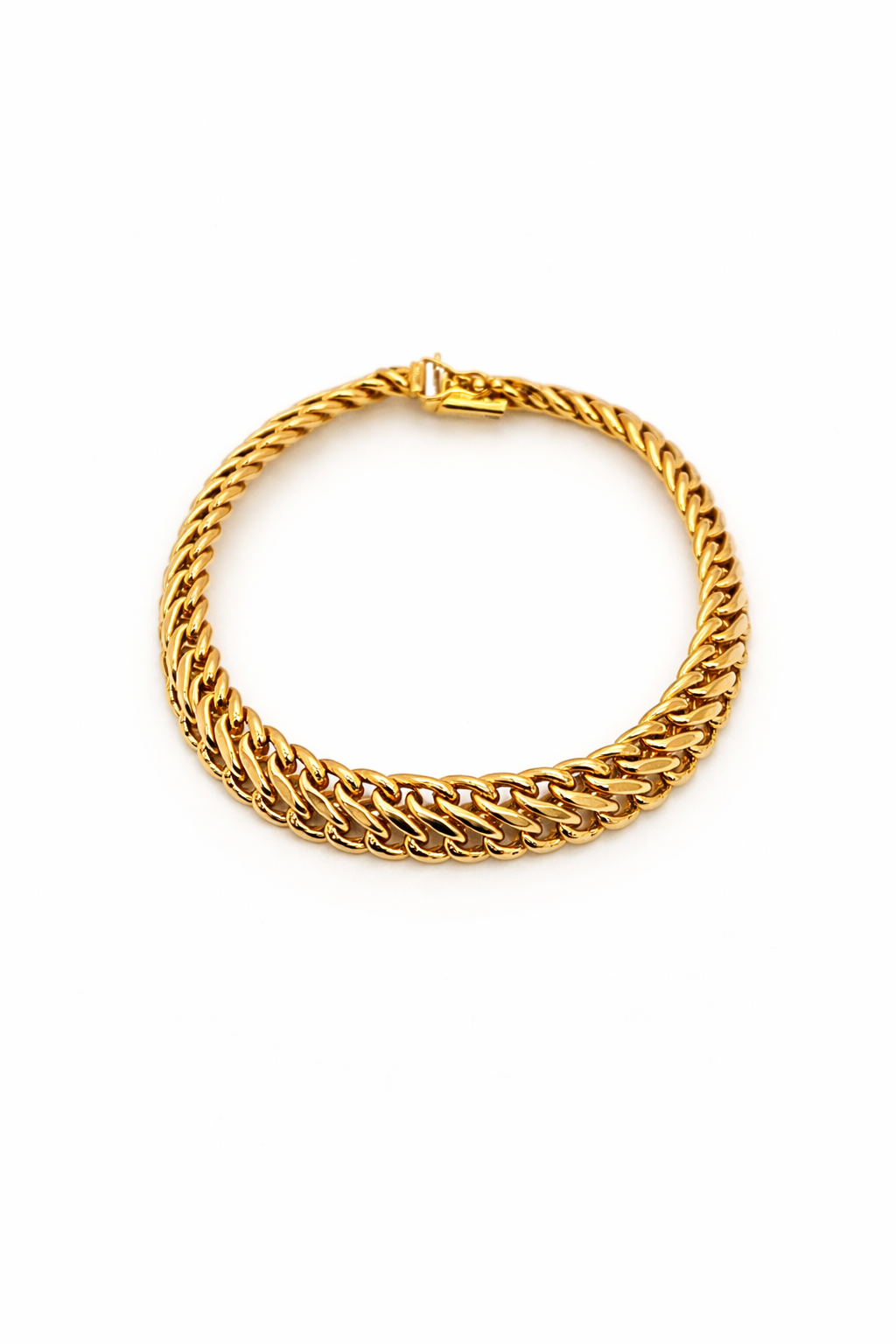 Pulsera Oro Amarillo 18 Kilates Esterilla