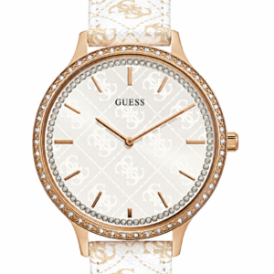 Guess Pvd Rosa Bisel Cristales